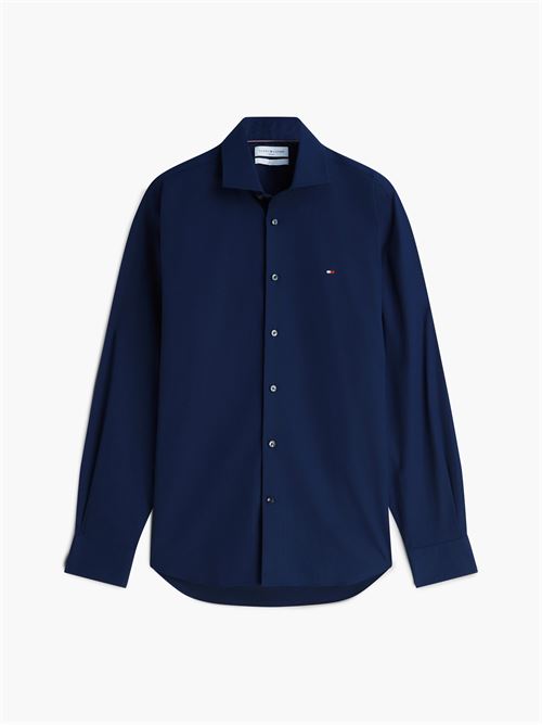 cl non iron solid shirt TOMMY HILFIGER | MW0MW45307DCC